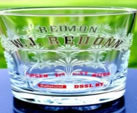 w j redmond ballston ny dose glass