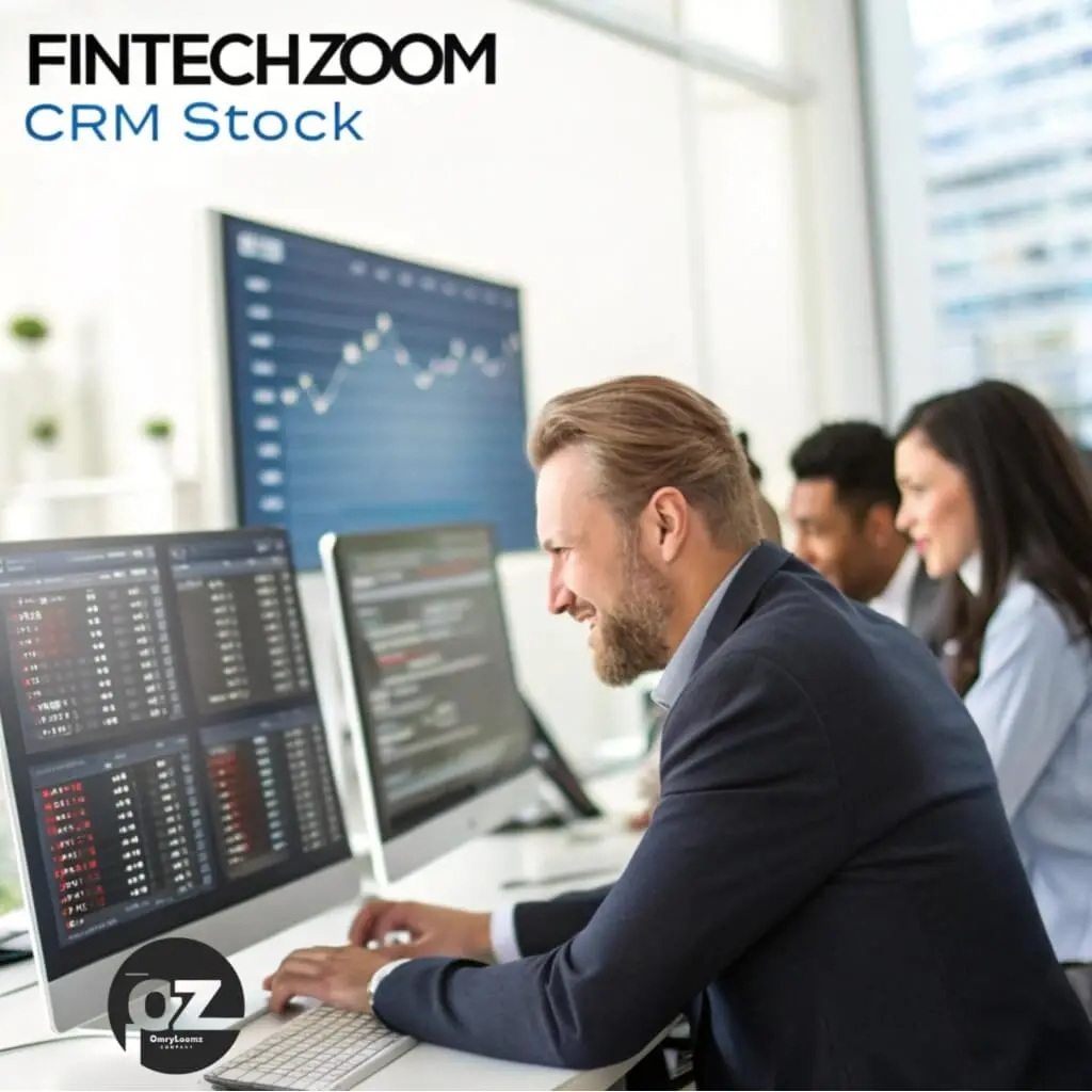 fintechzoom crm stock